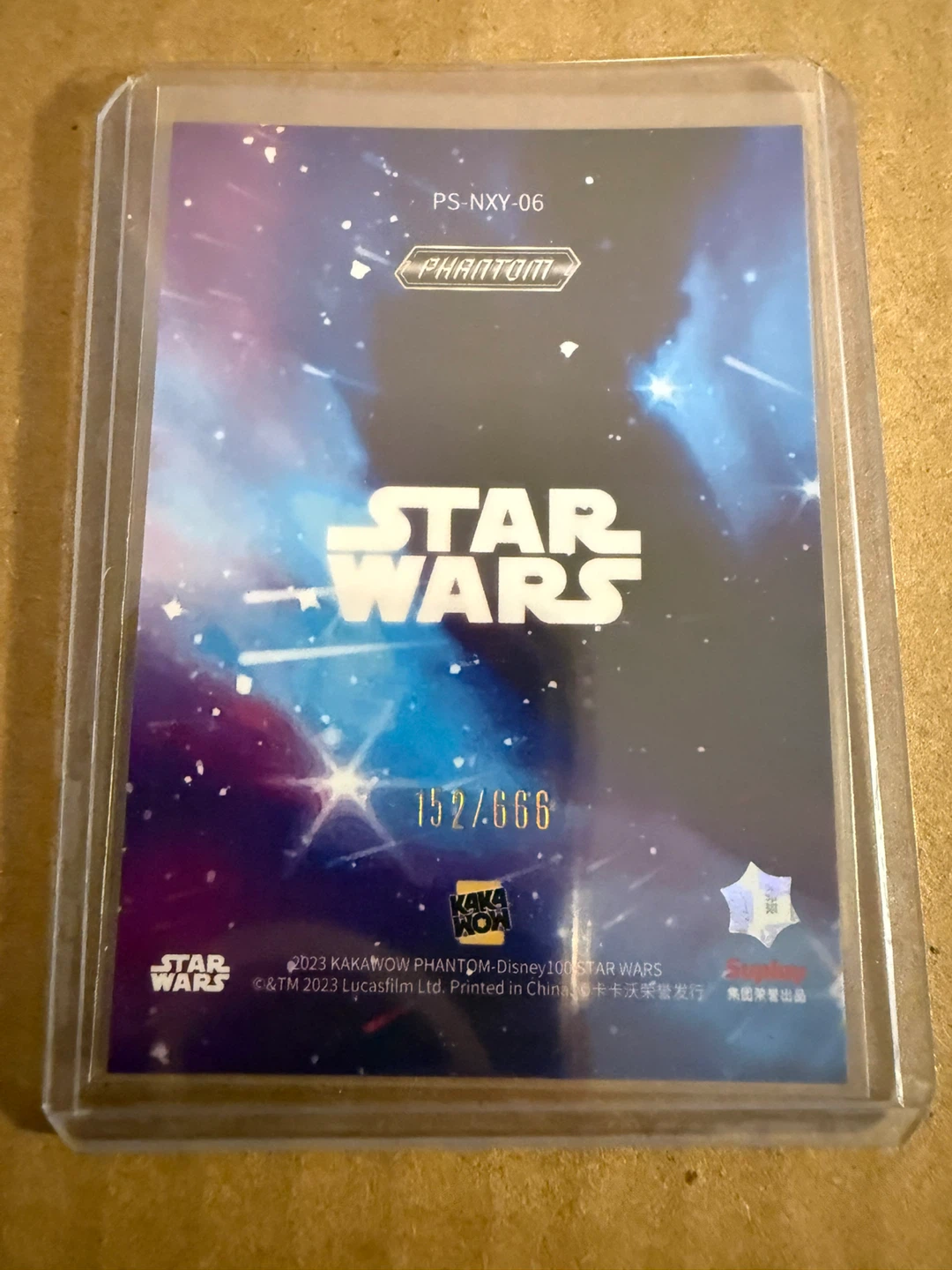 Star Wars Darth Vader Disney 100 Trading Card - photo 2