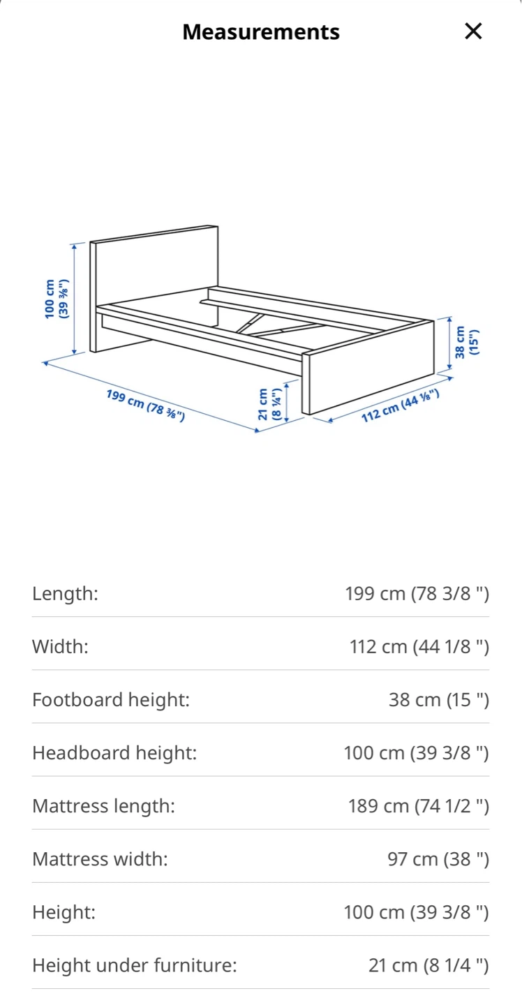 IKEA Bed Frame