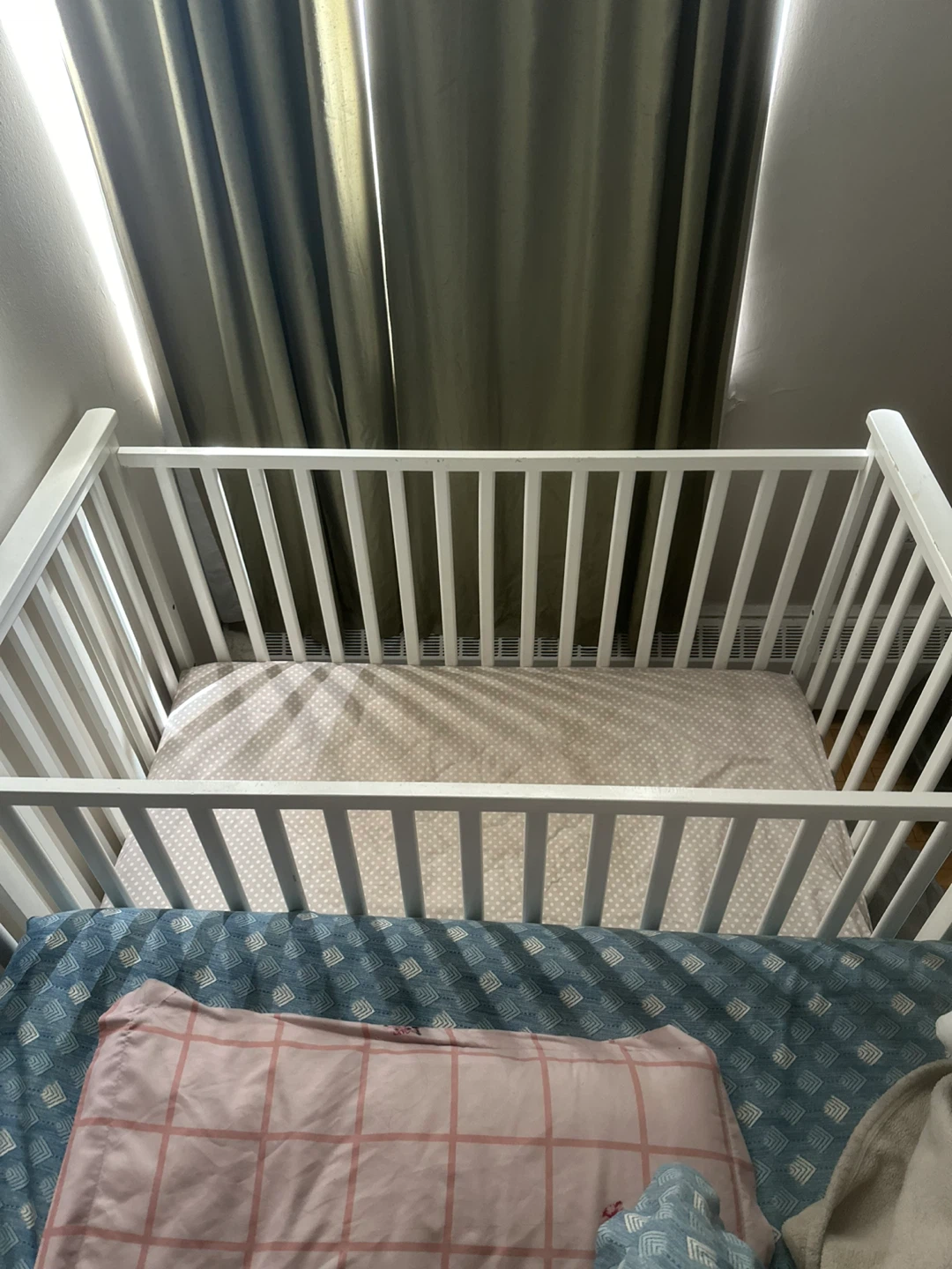 White Baby Crib