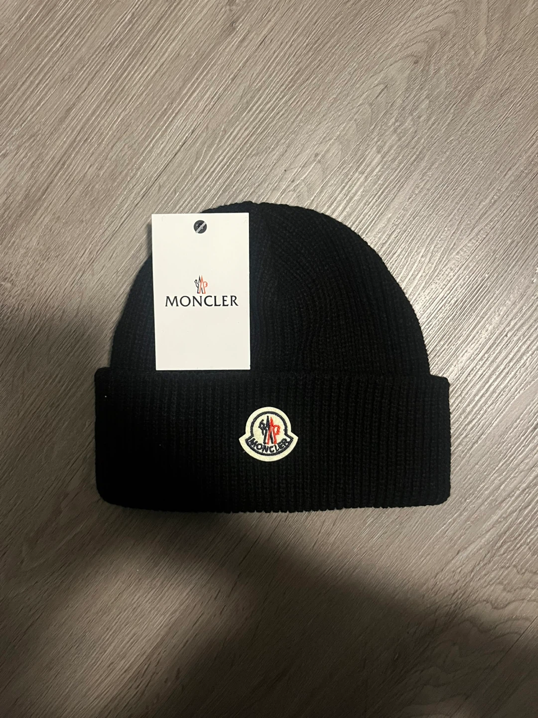 Moncler Black Beanie 🔥 Brand New