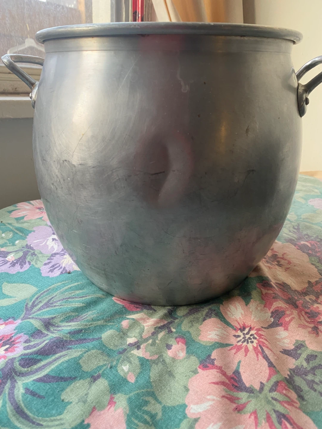 Large Aluminum Stock Pot with Handles