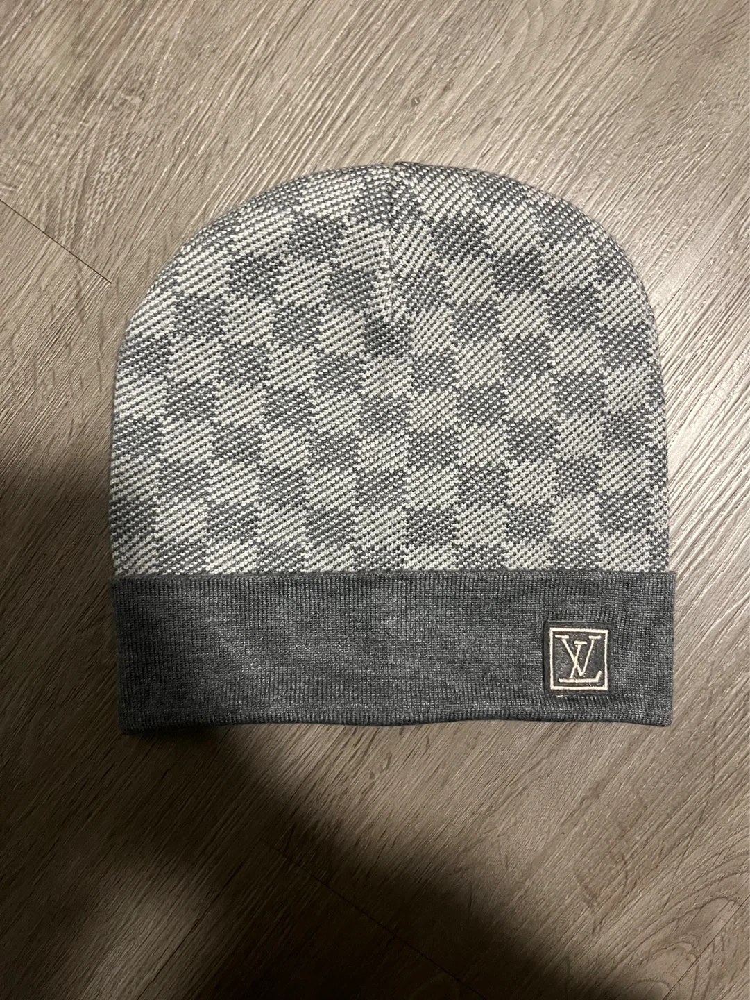 LV Gray Beanie 🔥 Brand New
