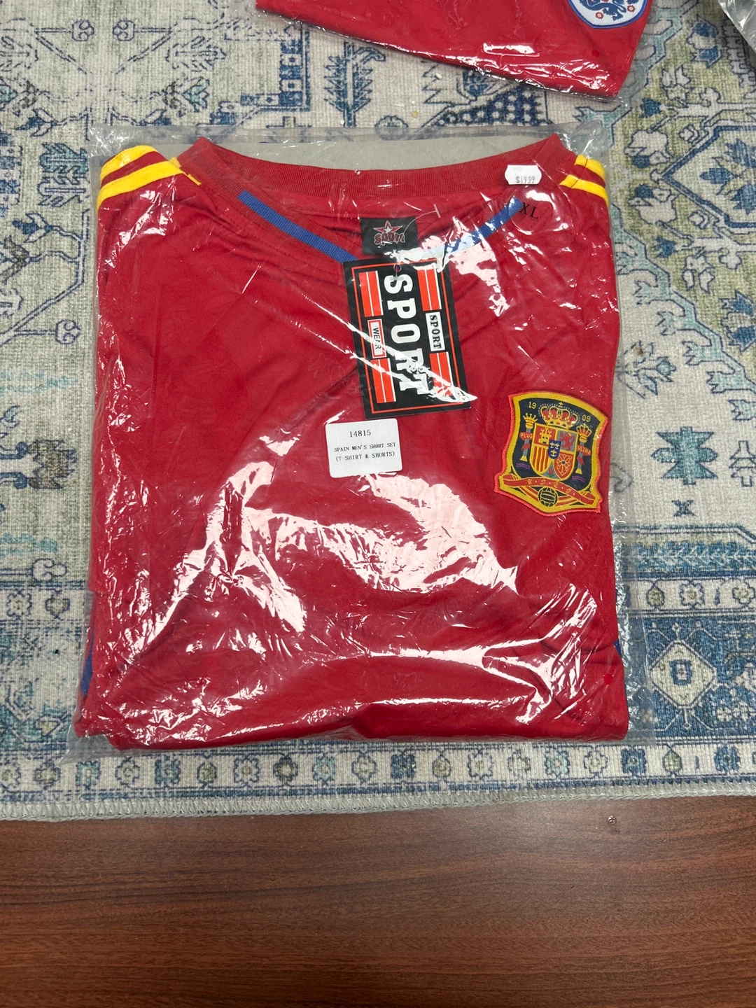 Spain Soccer Jersey and Shorts Set