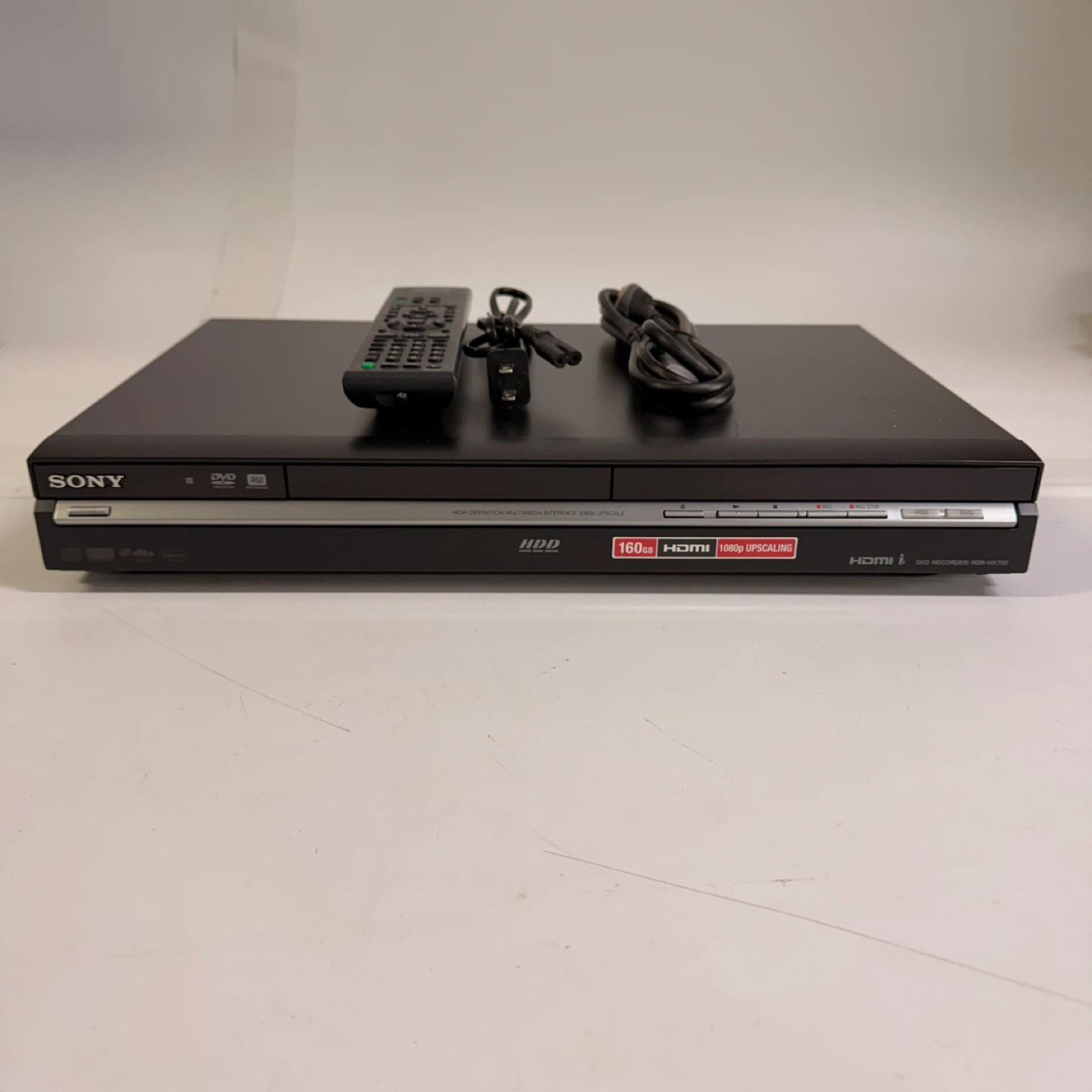 Sony RDR-HX750 DVD Recorder 160GB HDMI 1080p With Remote