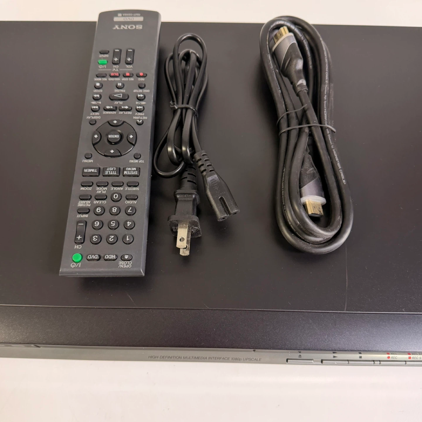 Sony RDR-HX750 DVD Recorder 160GB HDMI 1080p With Remote - photo 2