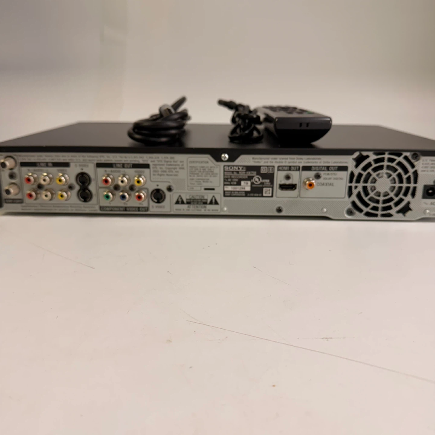 Sony RDR-HX750 DVD Recorder 160GB HDMI 1080p With Remote - photo 5