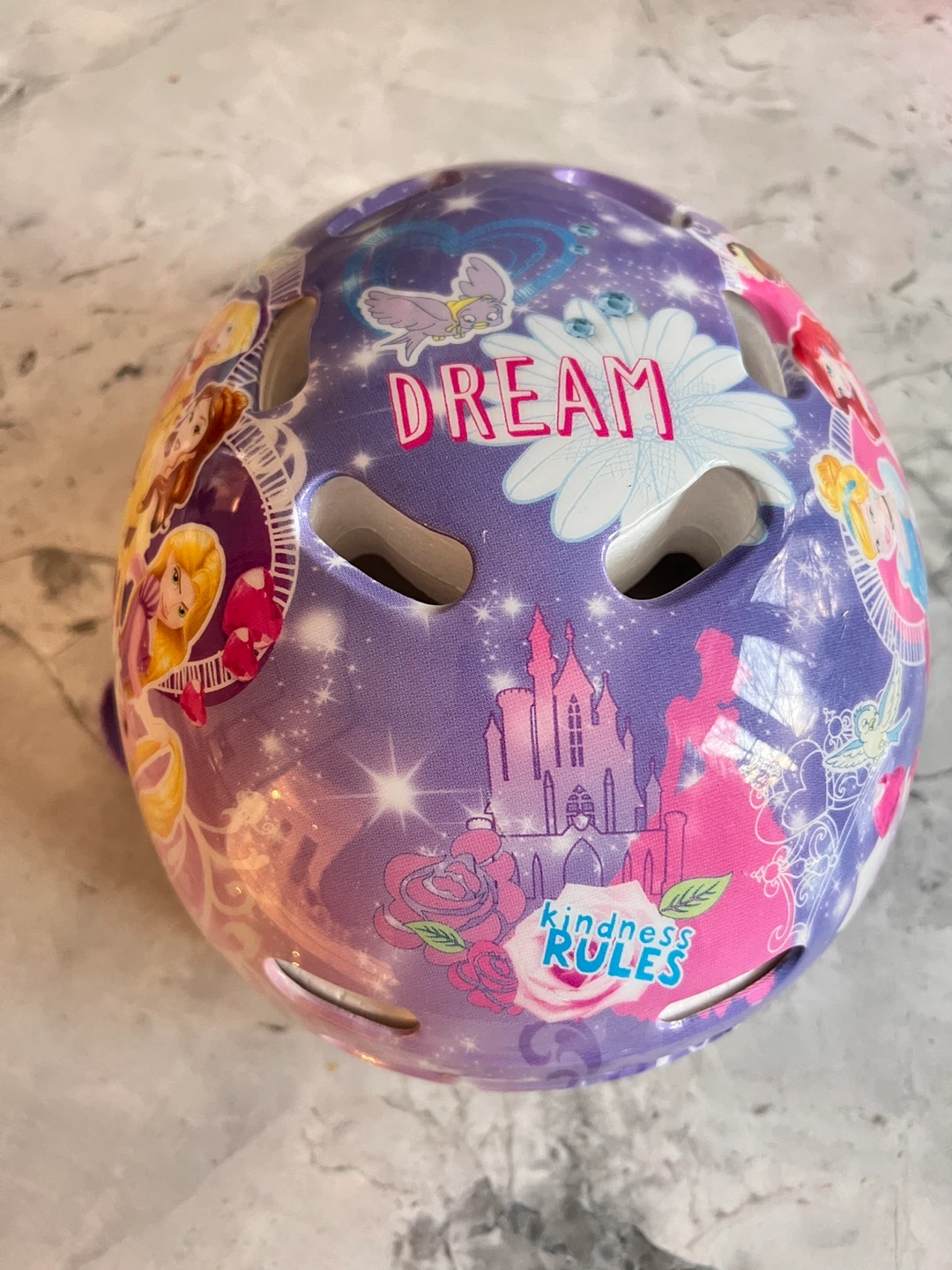 Kids Princess Bike Helmet
