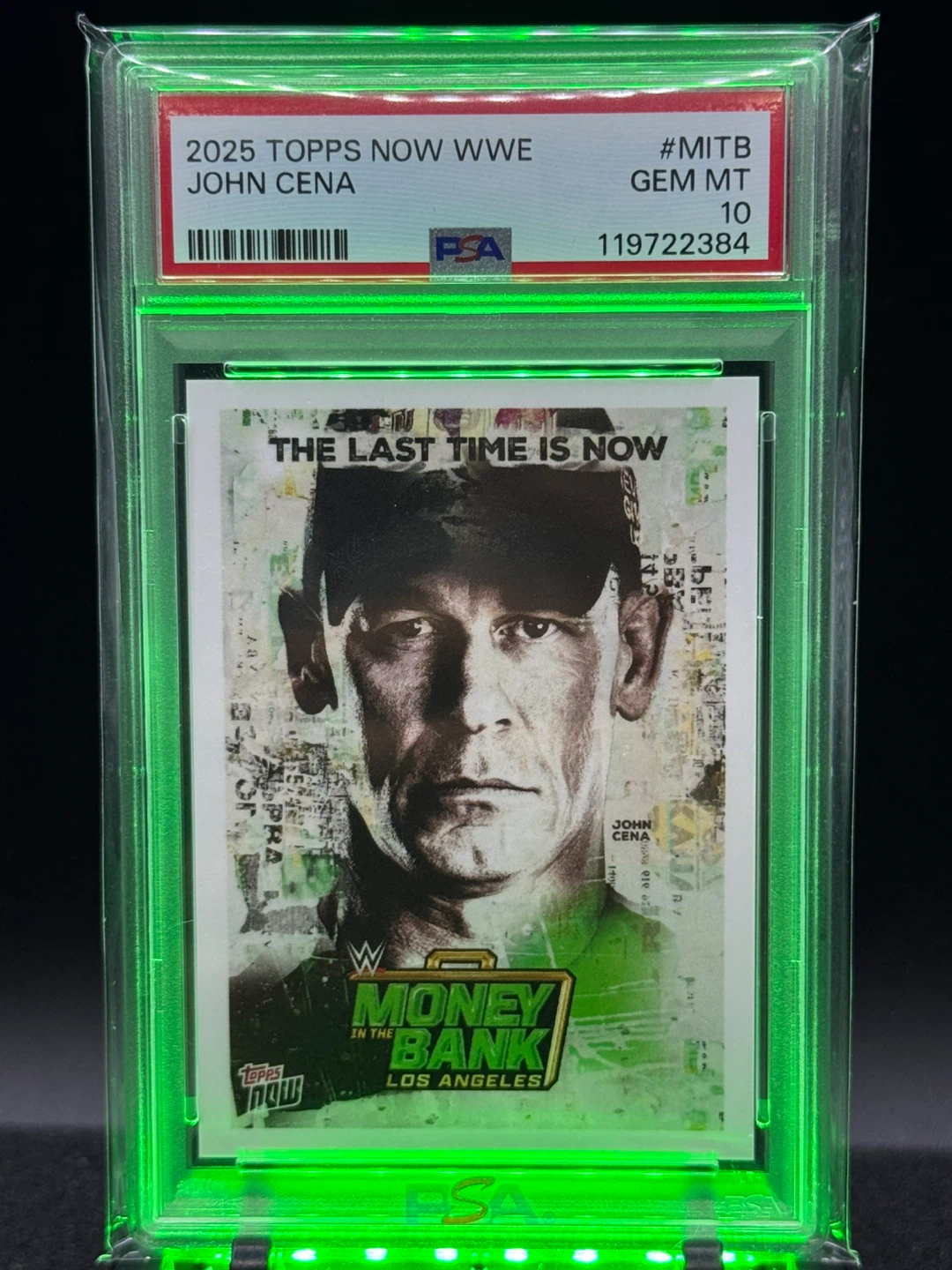 2025 Topps Now WWE John Cena #MITB Trading Card - photo 4