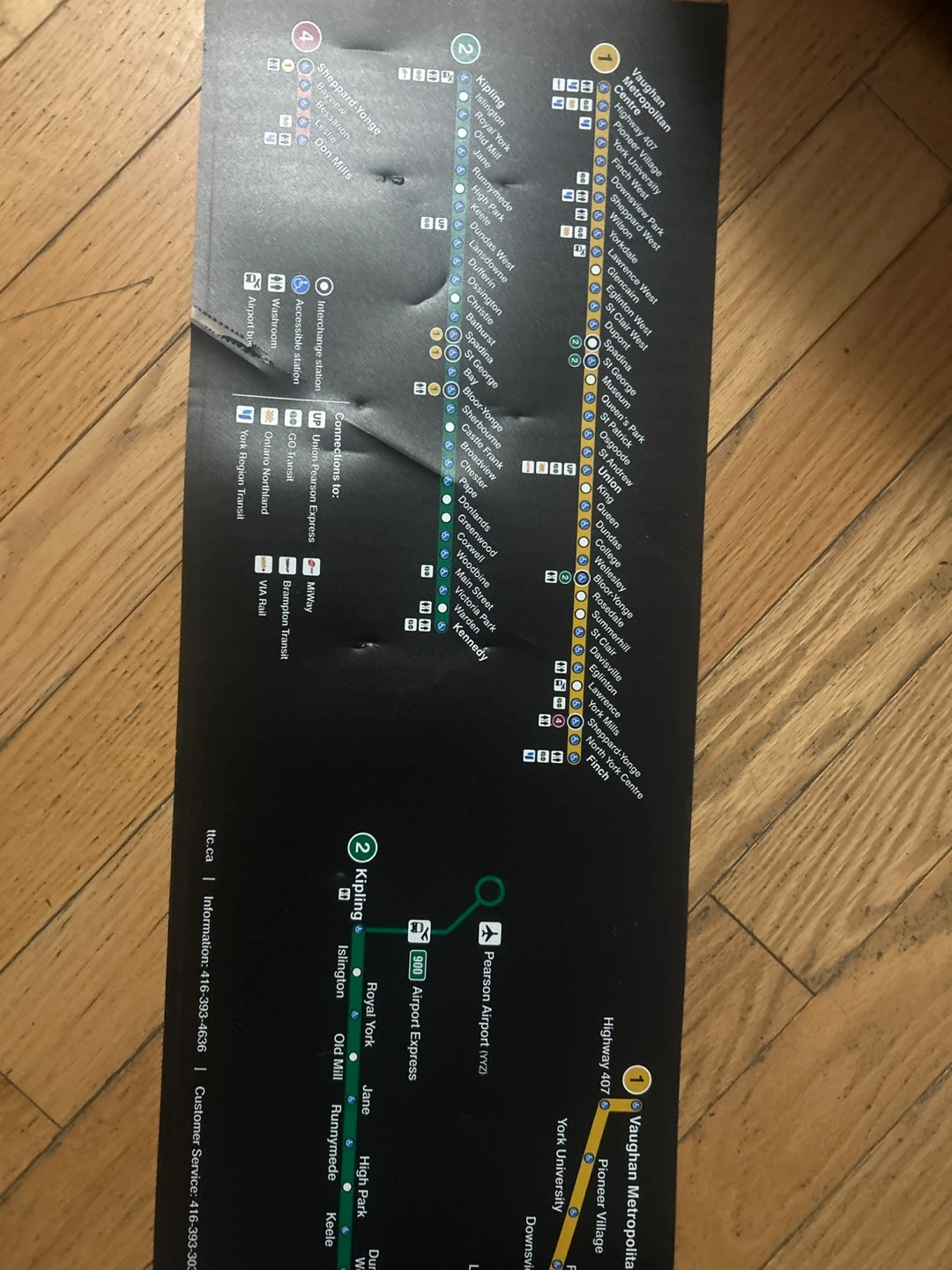 TTC Subway Map - photo 4