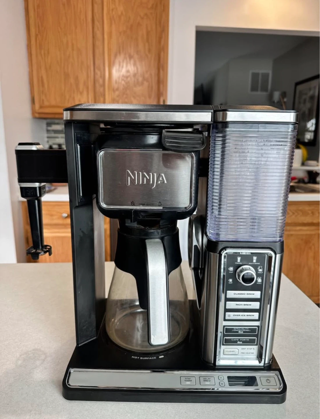 Ninja CF090A Coffee Glass Carafe - frother included