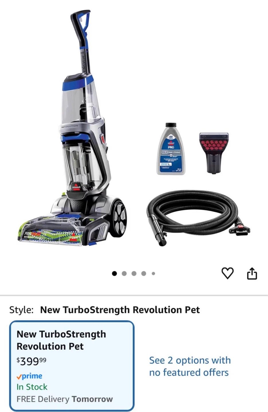 BISSELL ProHeat 2X Revolution CleanShot