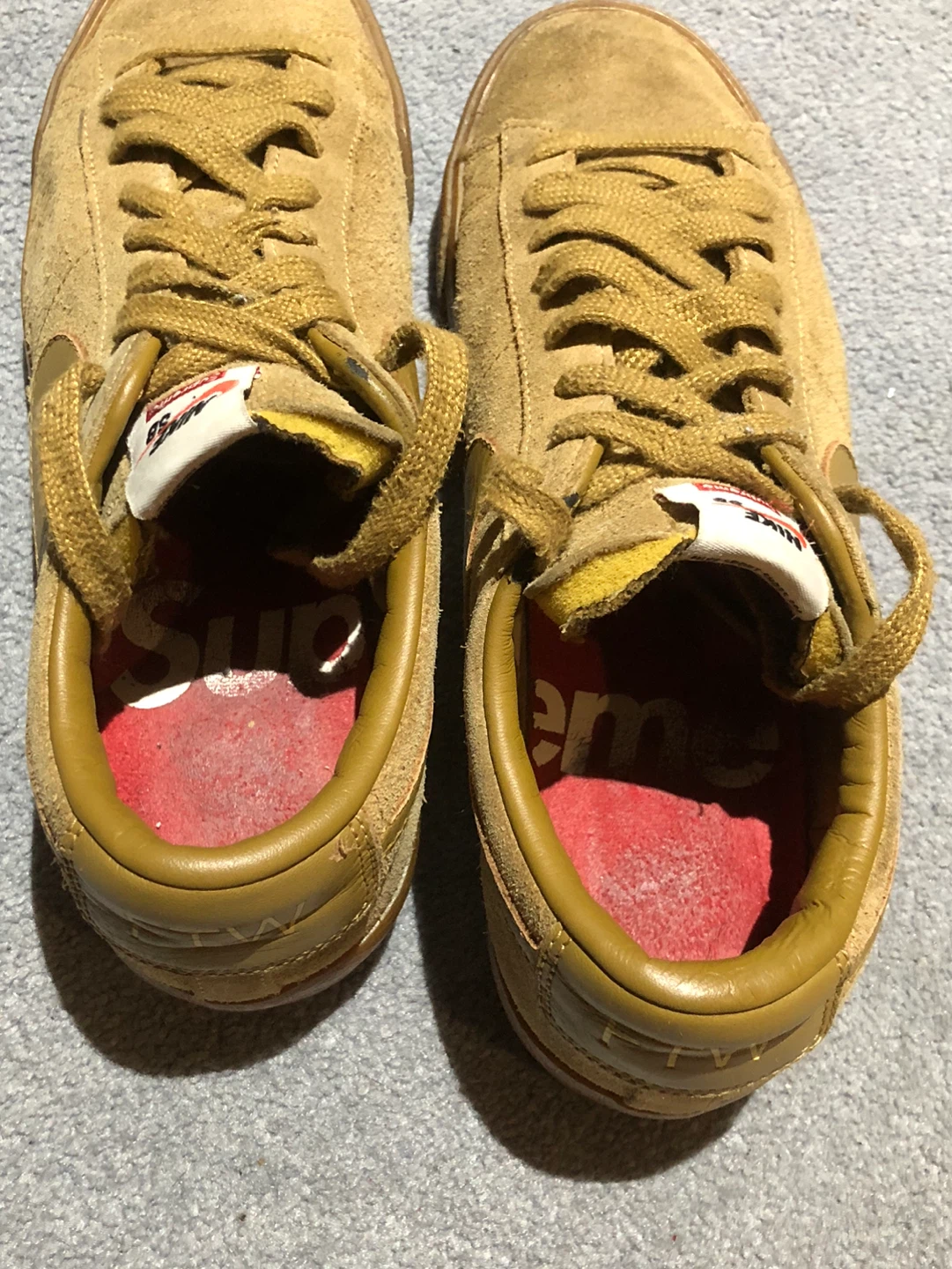 Nike SB x Supreme Blazer Low GT Sneakers - photo 5