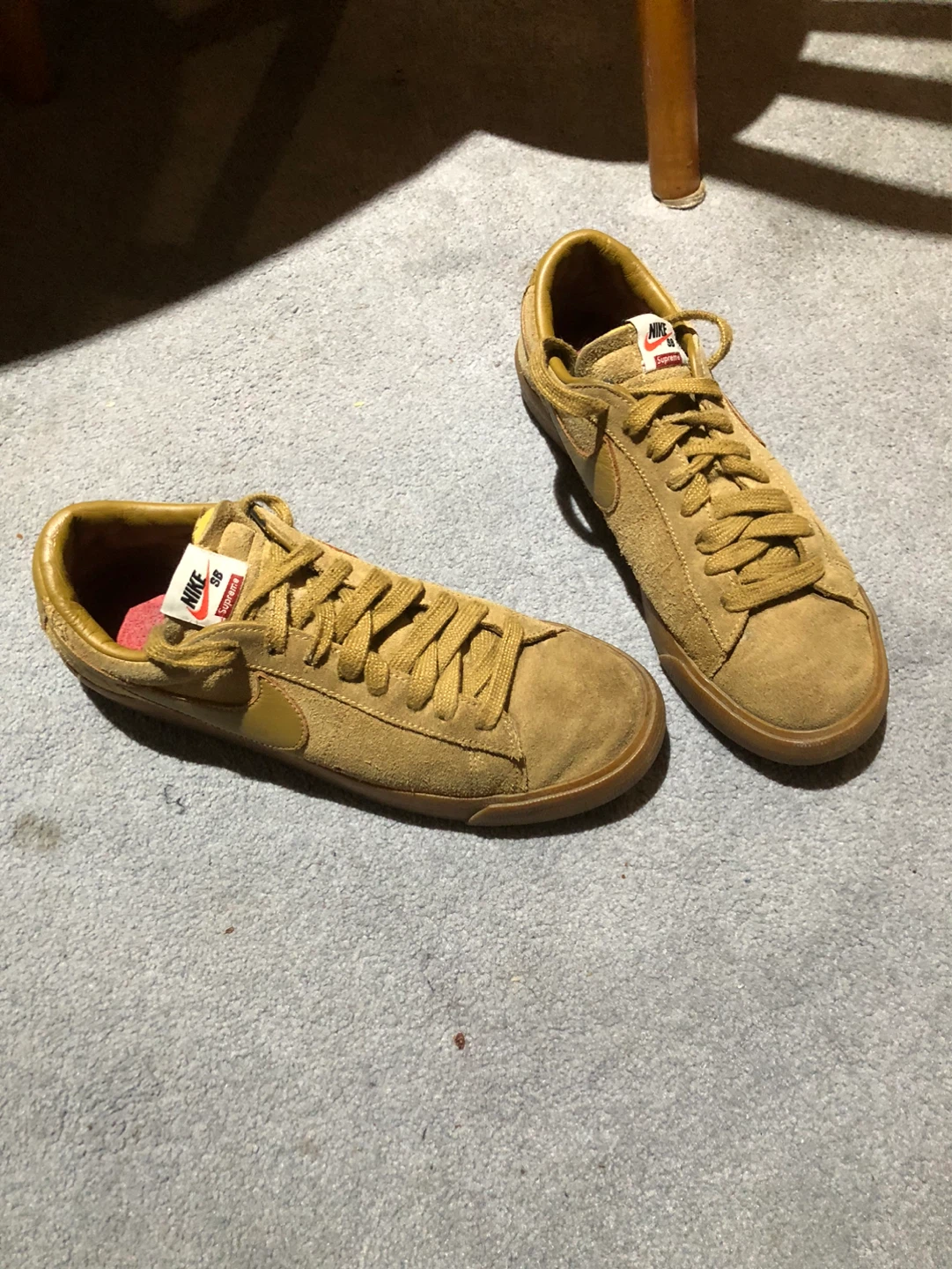 Nike SB x Supreme Blazer Low GT Sneakers - photo 3