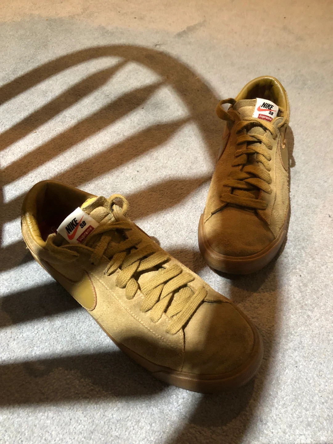 Nike SB x Supreme Blazer Low GT Sneakers - photo 4