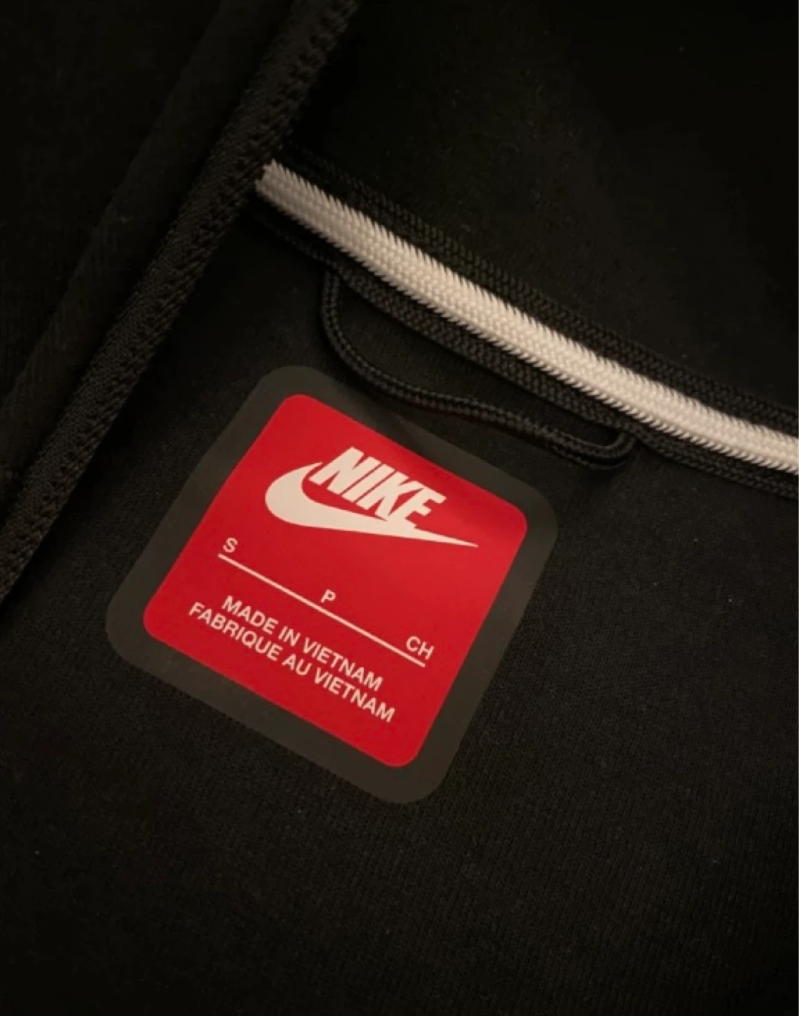 Authentic Nike Tech Fleece Full Zip Hoodie Black/Grey - photo 2