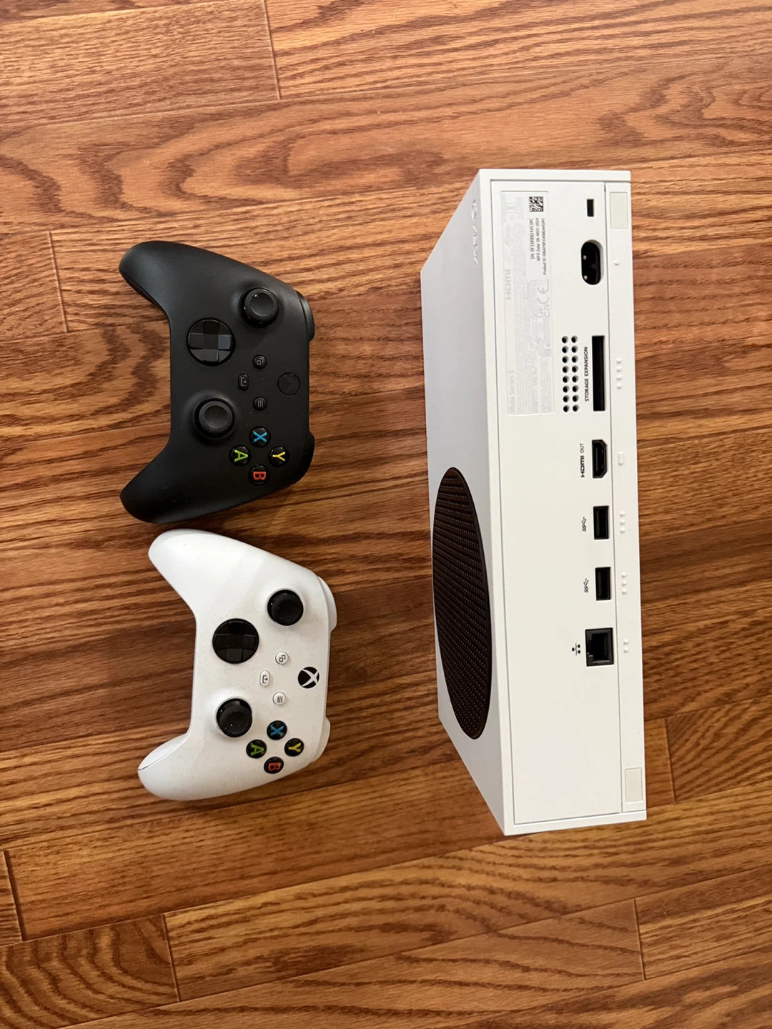 Microsoft Xbox Series S Console with Two Controllers