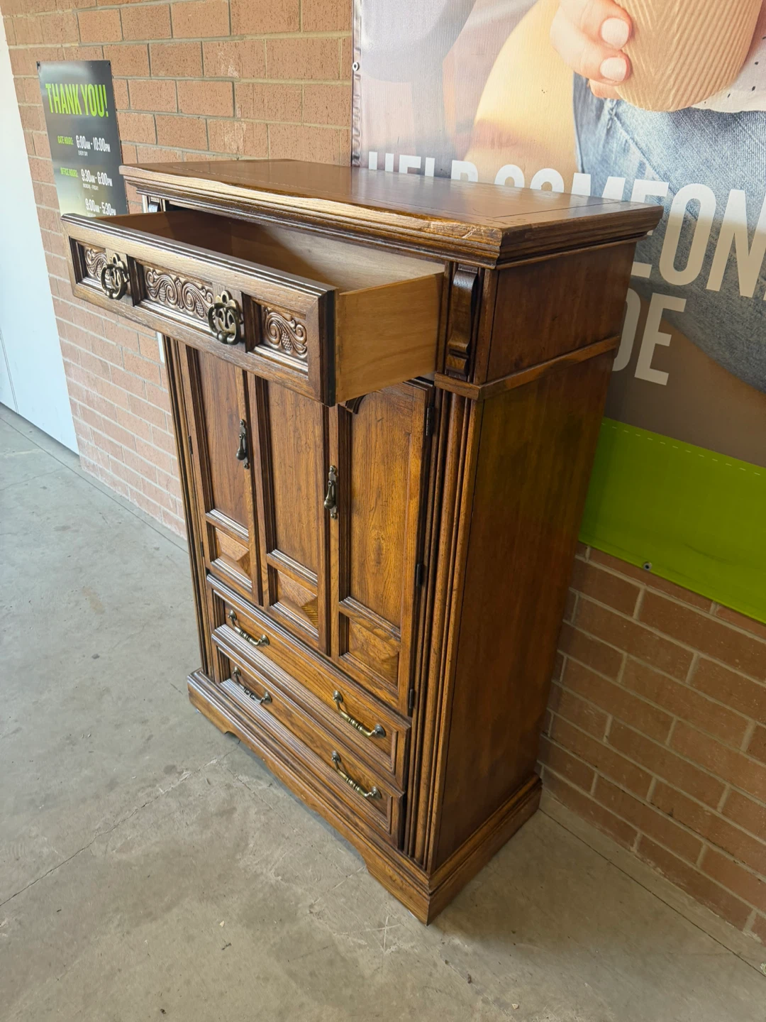 Burlington Armoire Dresser with Drawers - photo 5