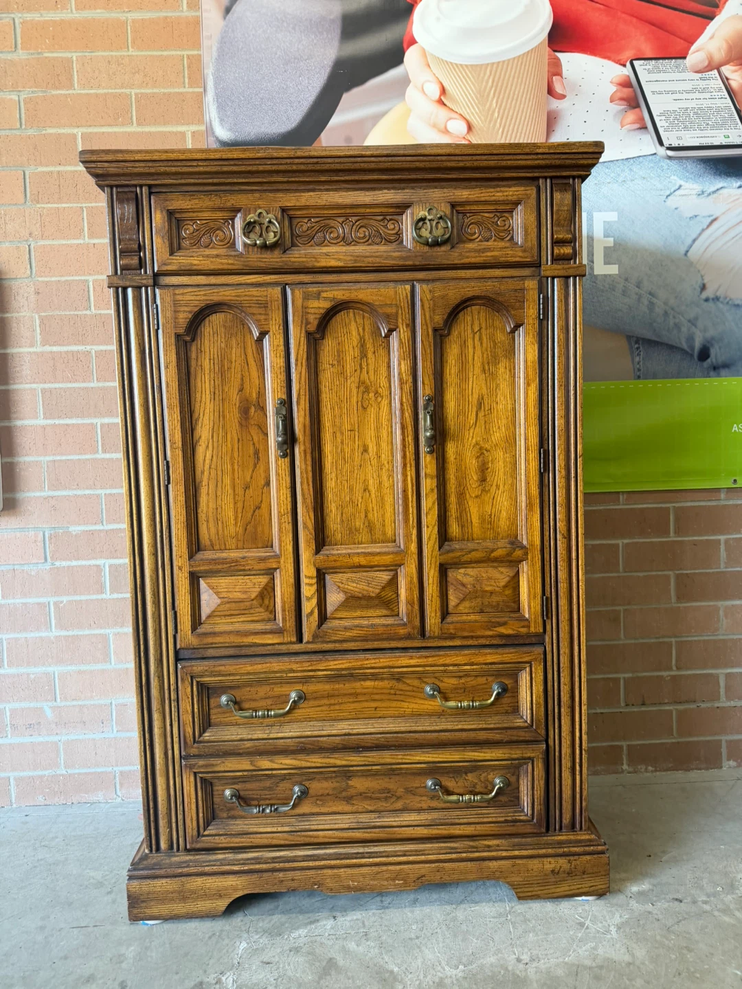Burlington Armoire Dresser with Drawers