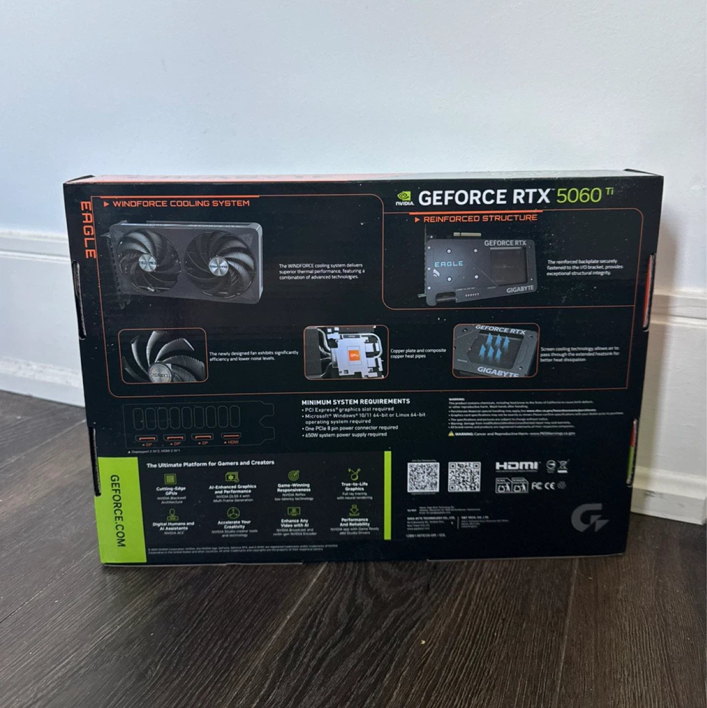 [BRAND NEW!] GIGABYTE GeForce RTX 5060 Ti WINDFORCE OC 8G - photo 3