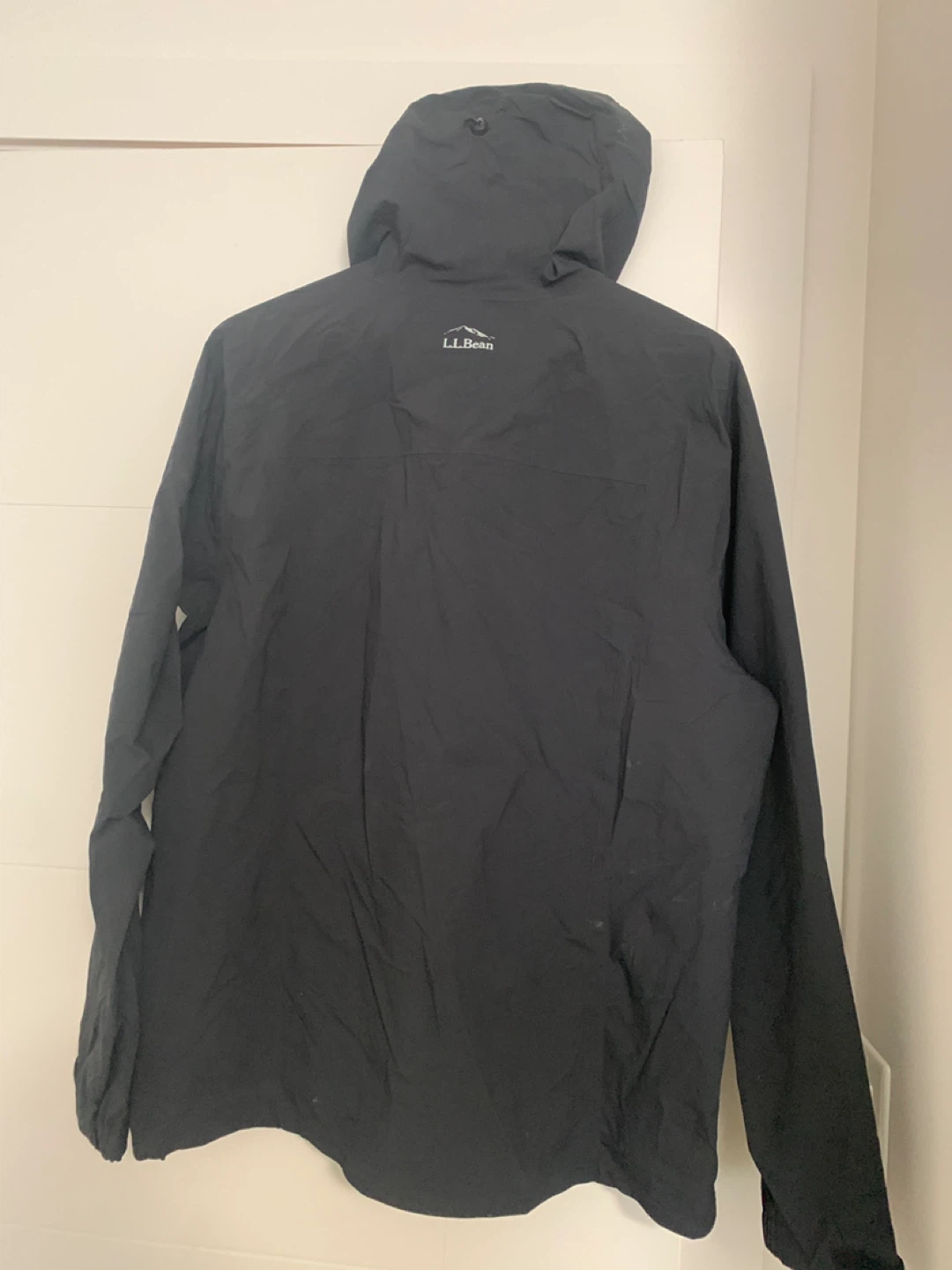 L.L.Bean Cresta Stretch Rain Jacket - Black, Size L/G - photo 3