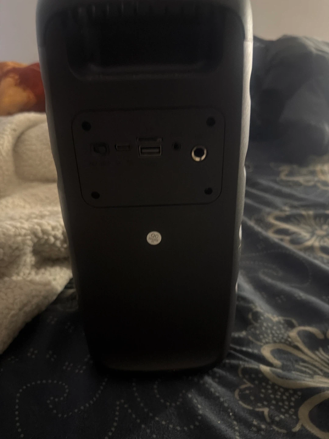 Black Portable Bluetooth Speaker - photo 2