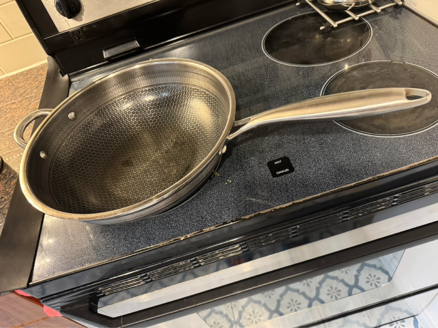 Stainless Steel Honeycomb Wok - photo 2