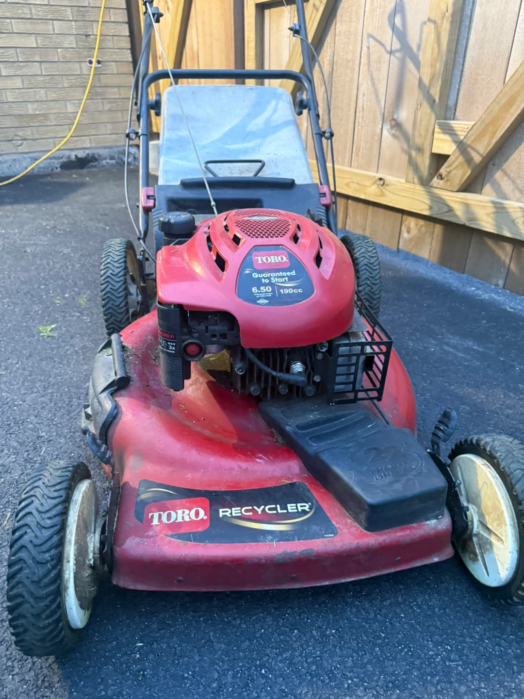 Toro Recycler Lawnmower 6.50 Gross Torque 190cc - photo 5