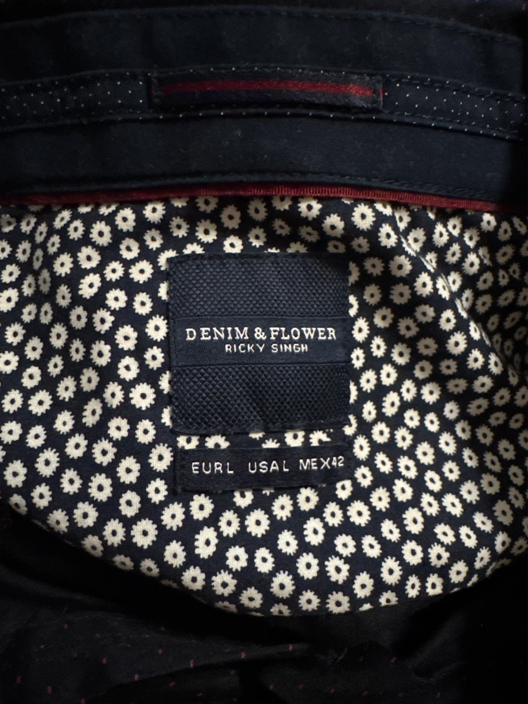 DENIM & FLOWER Long Sleeve Dress Shirt - photo 3