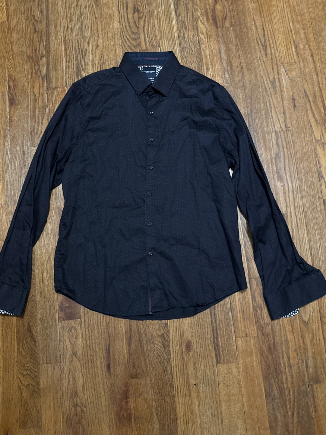 DENIM & FLOWER Long Sleeve Dress Shirt