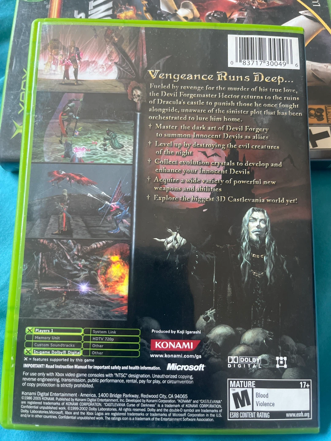 Castlevania: Curse of Darkness - Xbox Video Game - photo 2