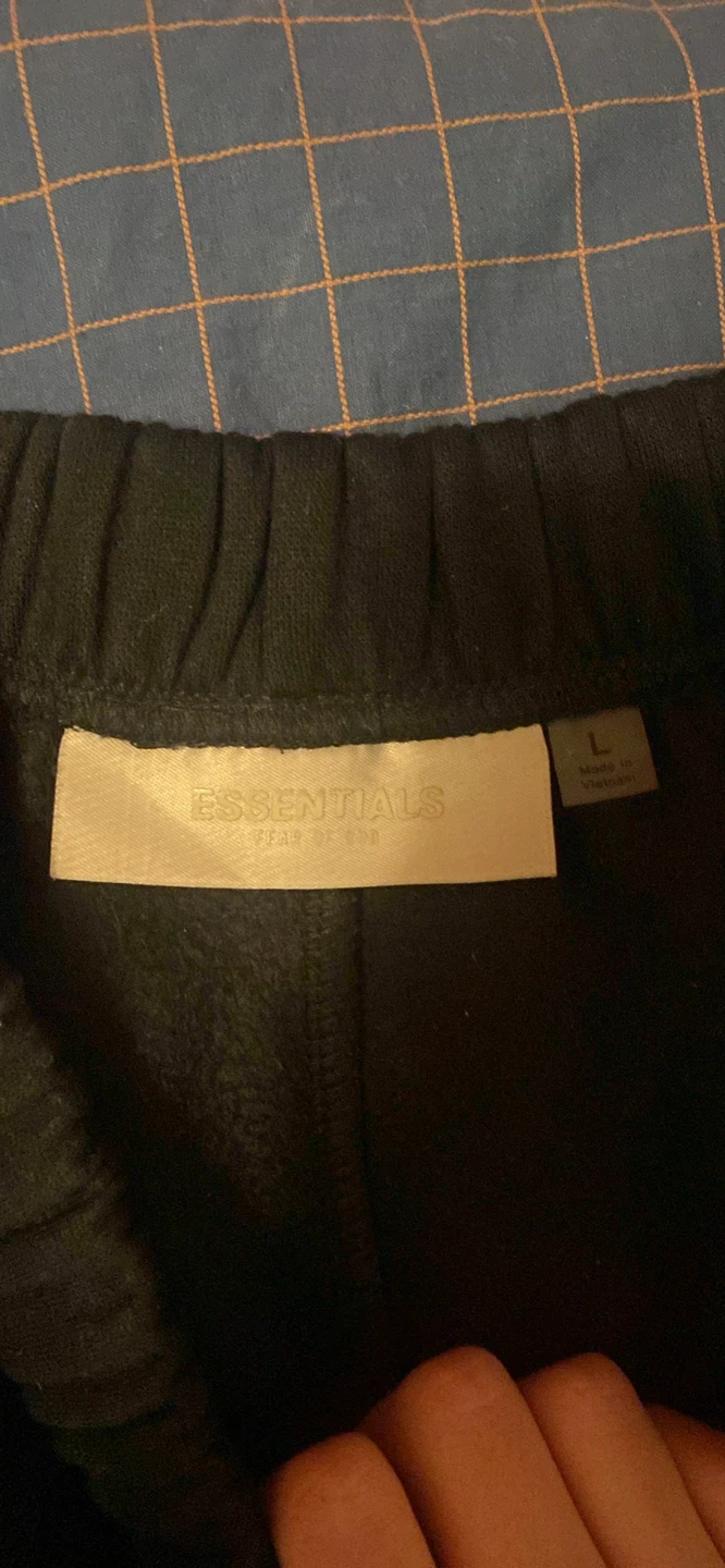 Fear of God Essentials Sweatpants - Black - photo 3