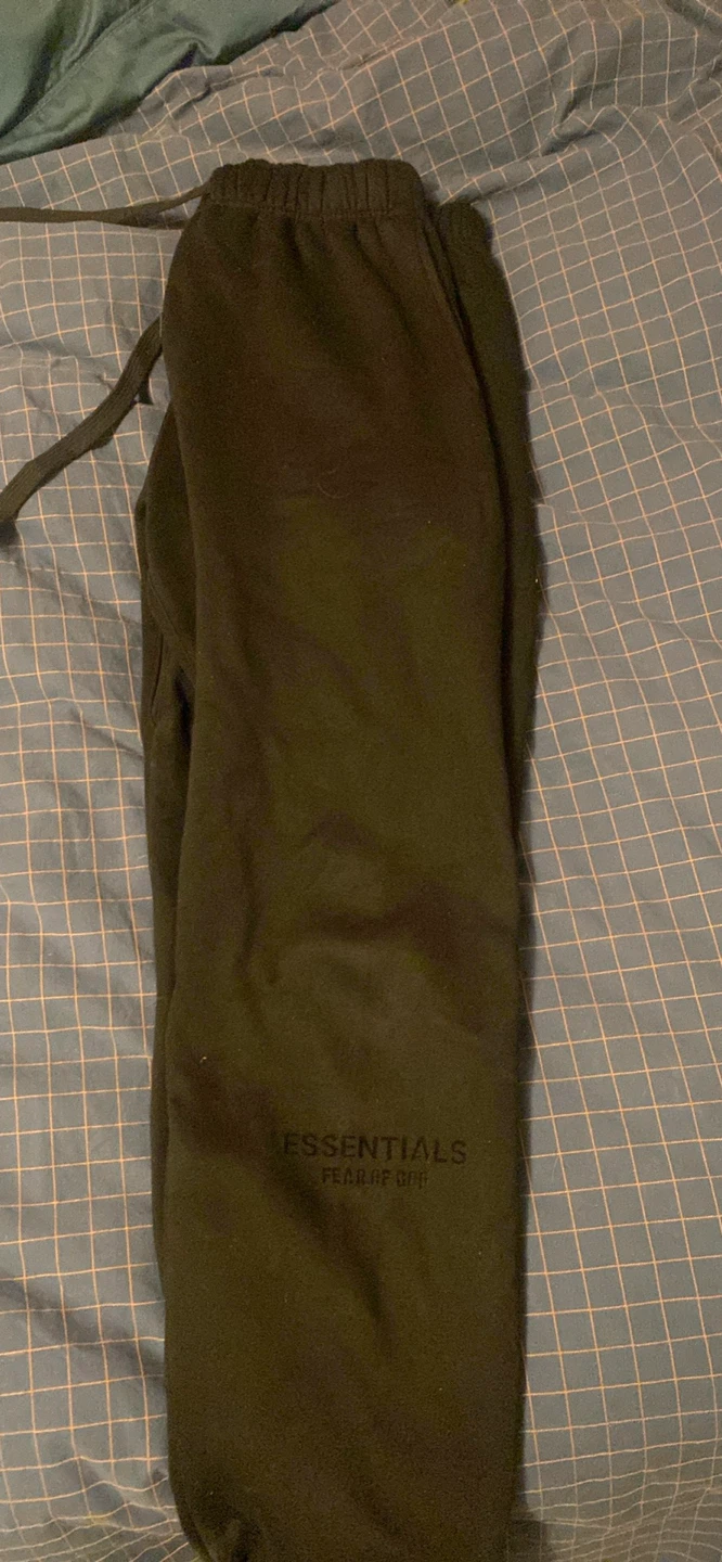 Fear of God Essentials Sweatpants - Black - photo 2