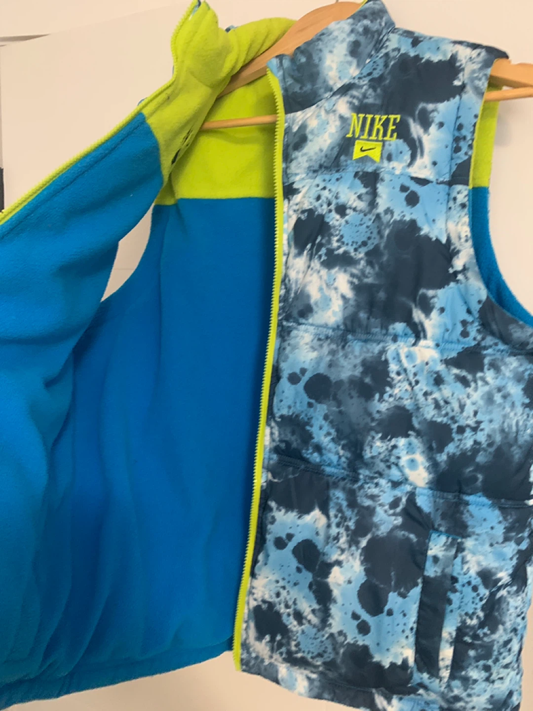 Nike Puffer Vest - Blue Tie Dye - photo 2