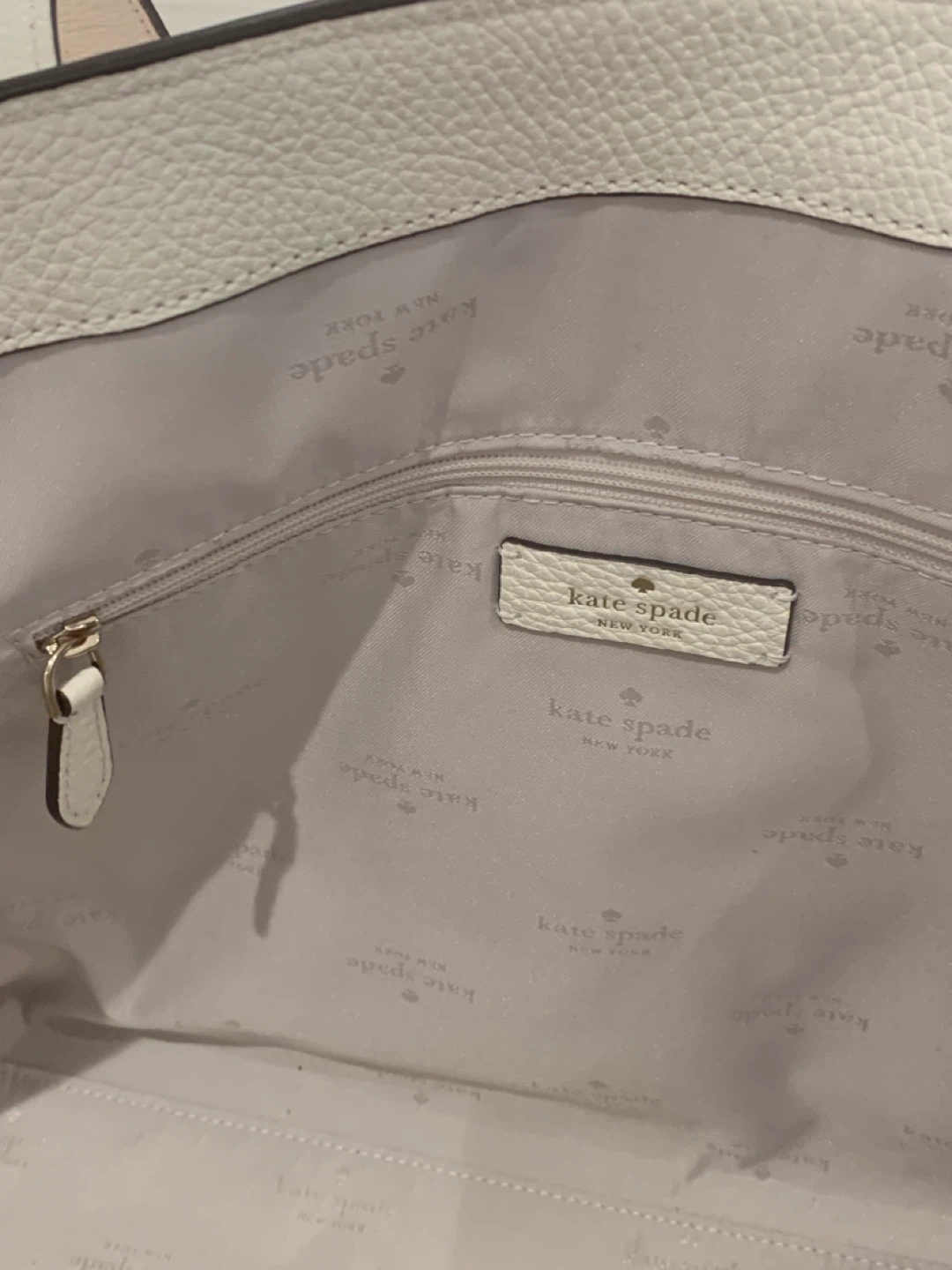 🩷 Price Firm! New Large Kate Spade Pebble Leather Tote Bag 🩷 - photo 4