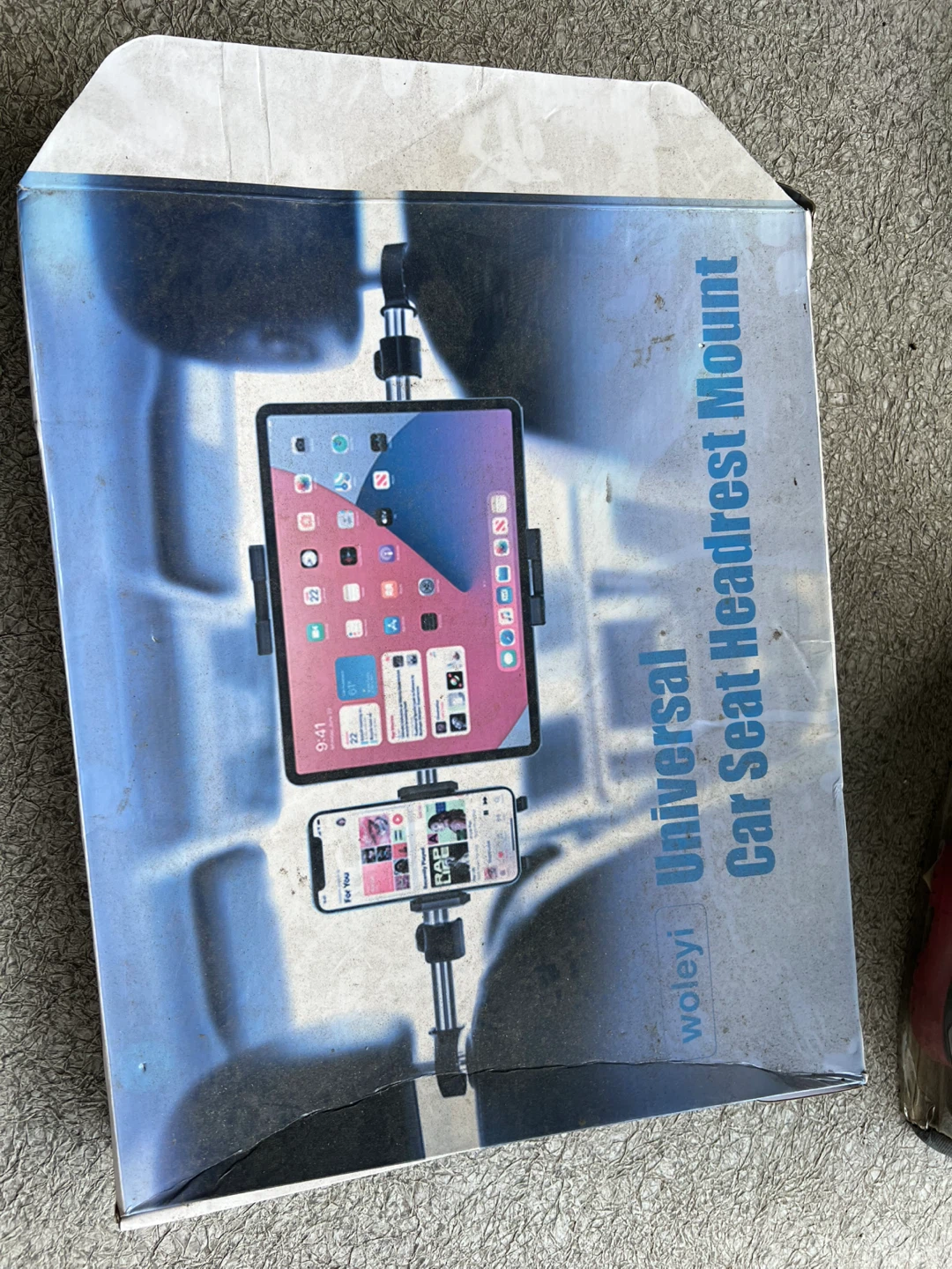 Woleyi Universal Car Seat Headrest Mount for Tablet/Phone - photo 2