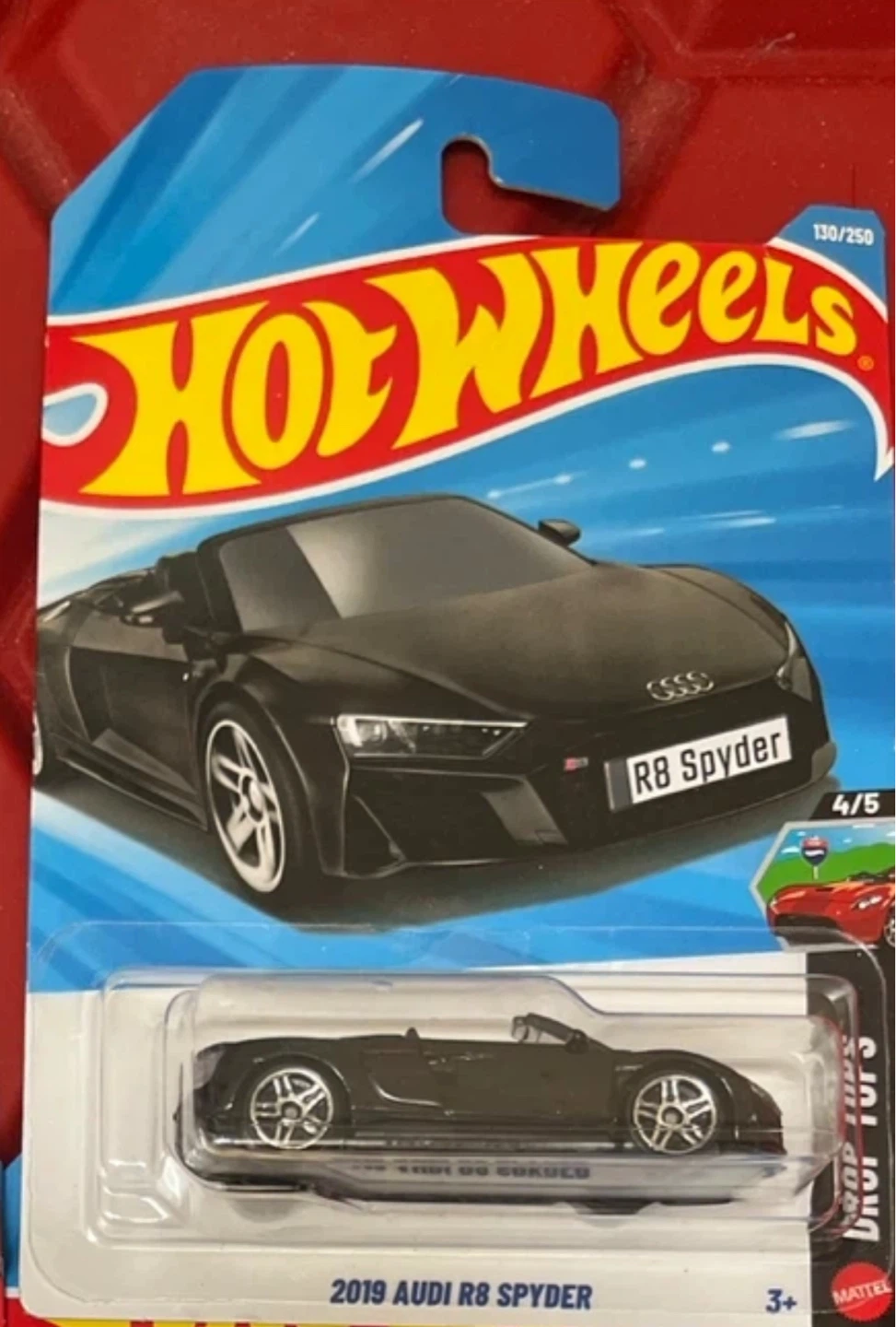 Hot Wheels 2019 Audi R8 Spyder Die-cast Car
