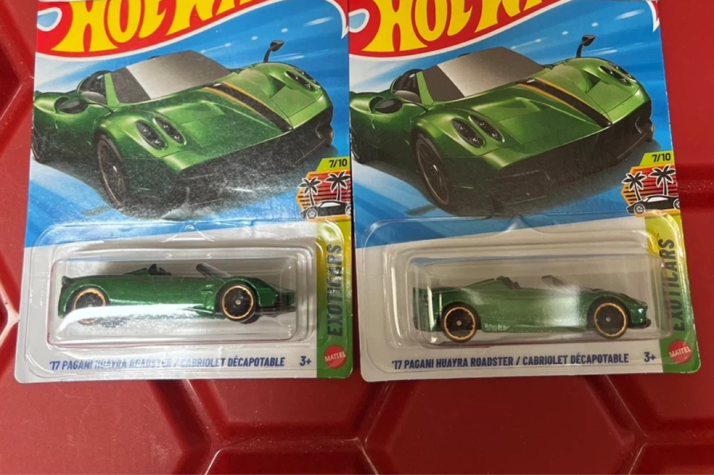 Hot Wheels '17 Pagani Huayra Roadster - Green