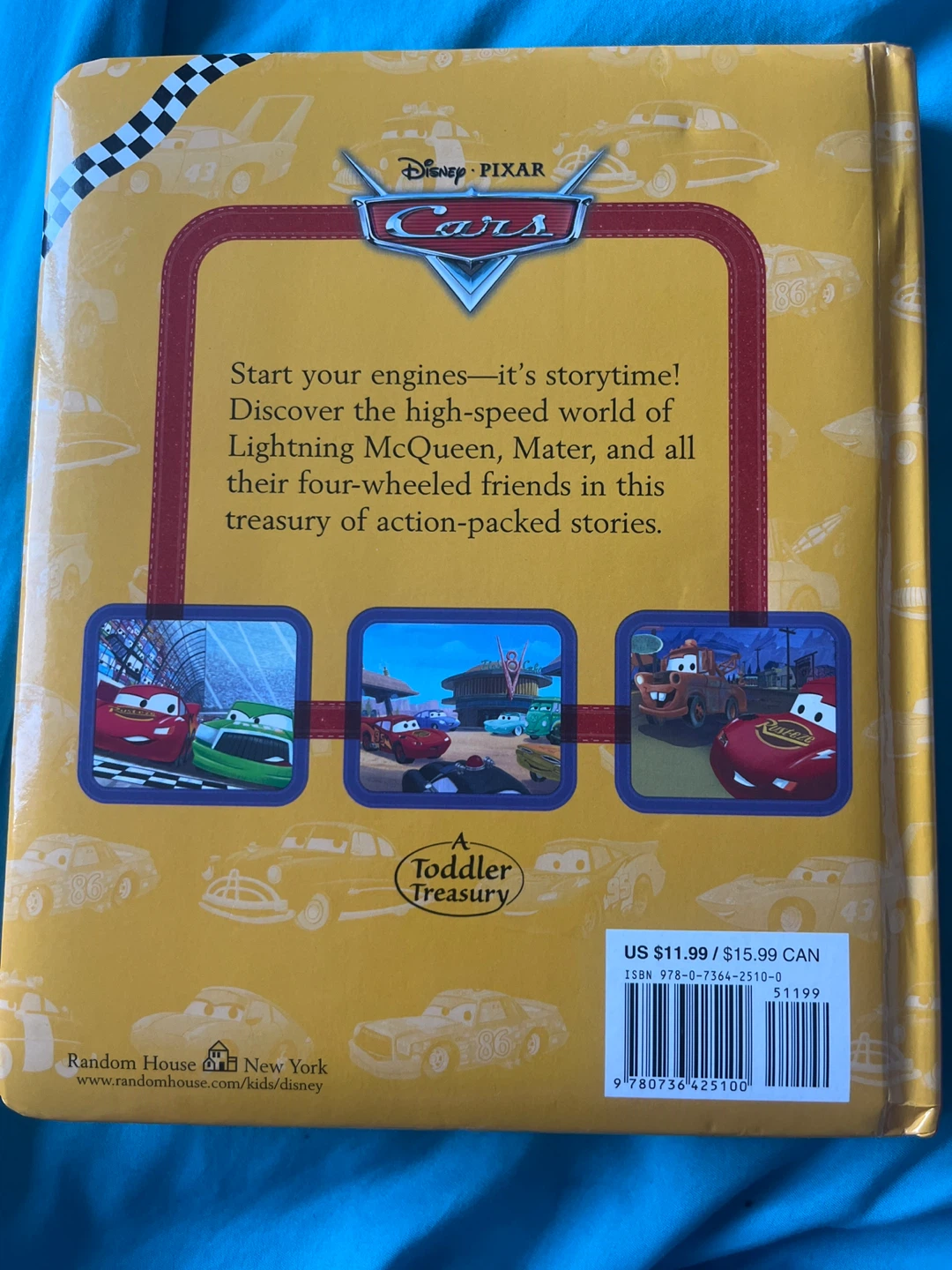 Disney Pixar Cars Tales from the Track Book - photo 2