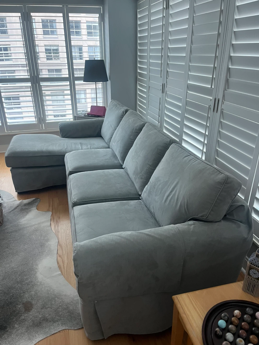 Grey Sectional Sofa - photo 3