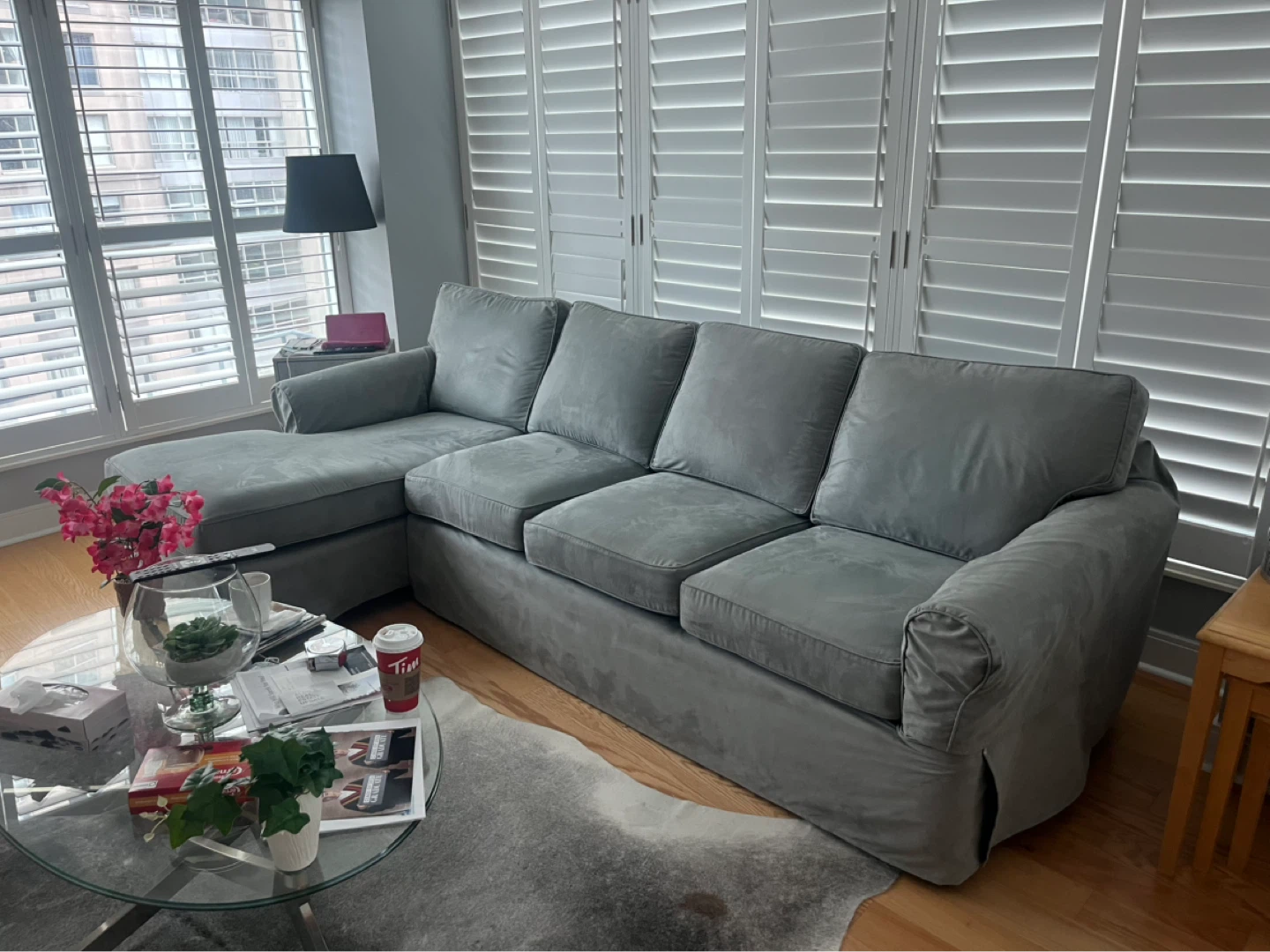 Grey Sectional Sofa