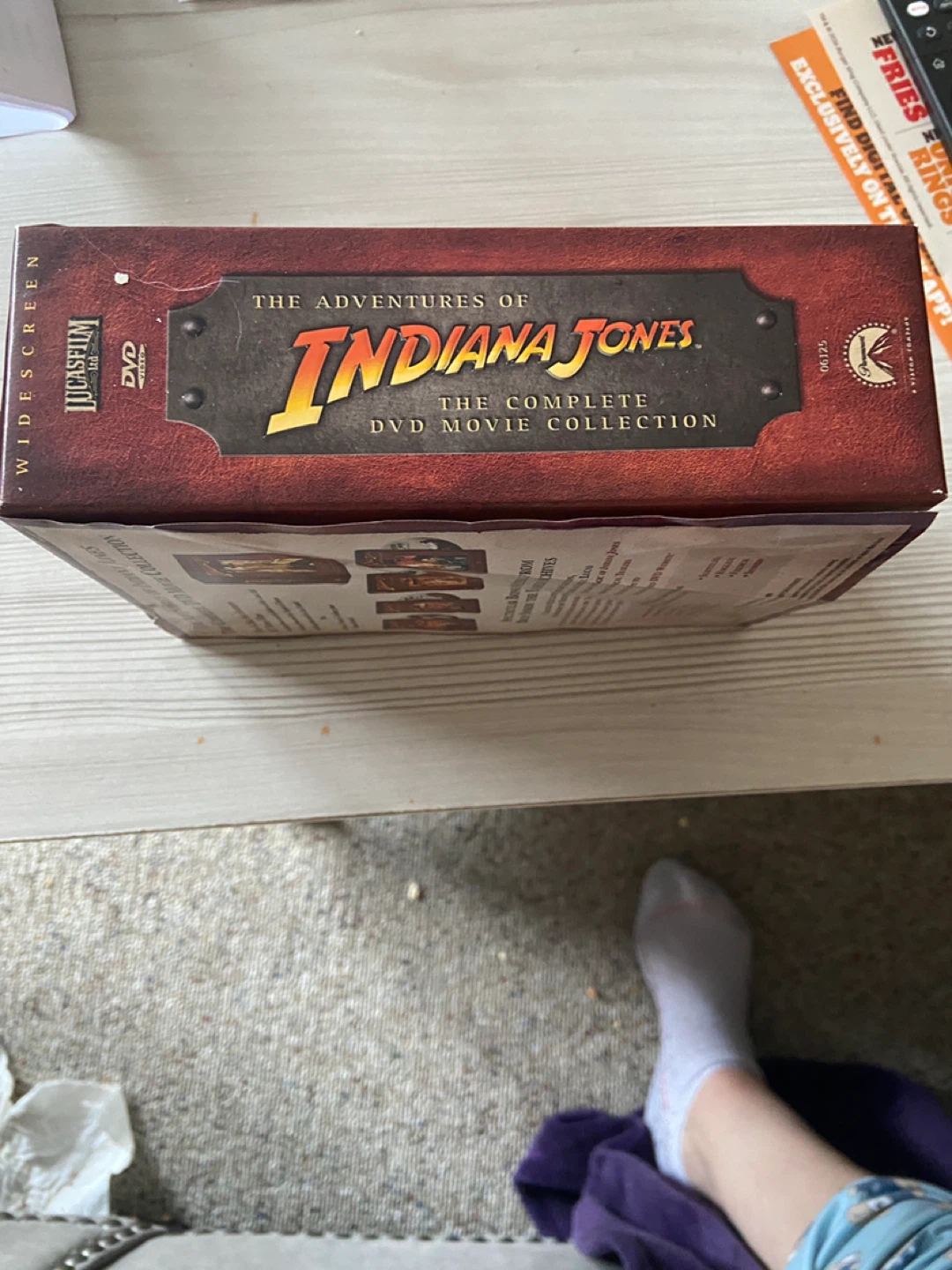 The Adventures of Indiana Jones Complete DVD Movie Collection
