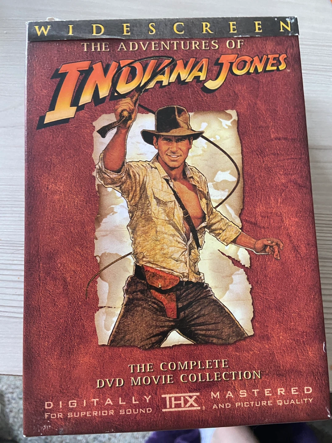 The Adventures of Indiana Jones Complete DVD Movie Collection - photo 2