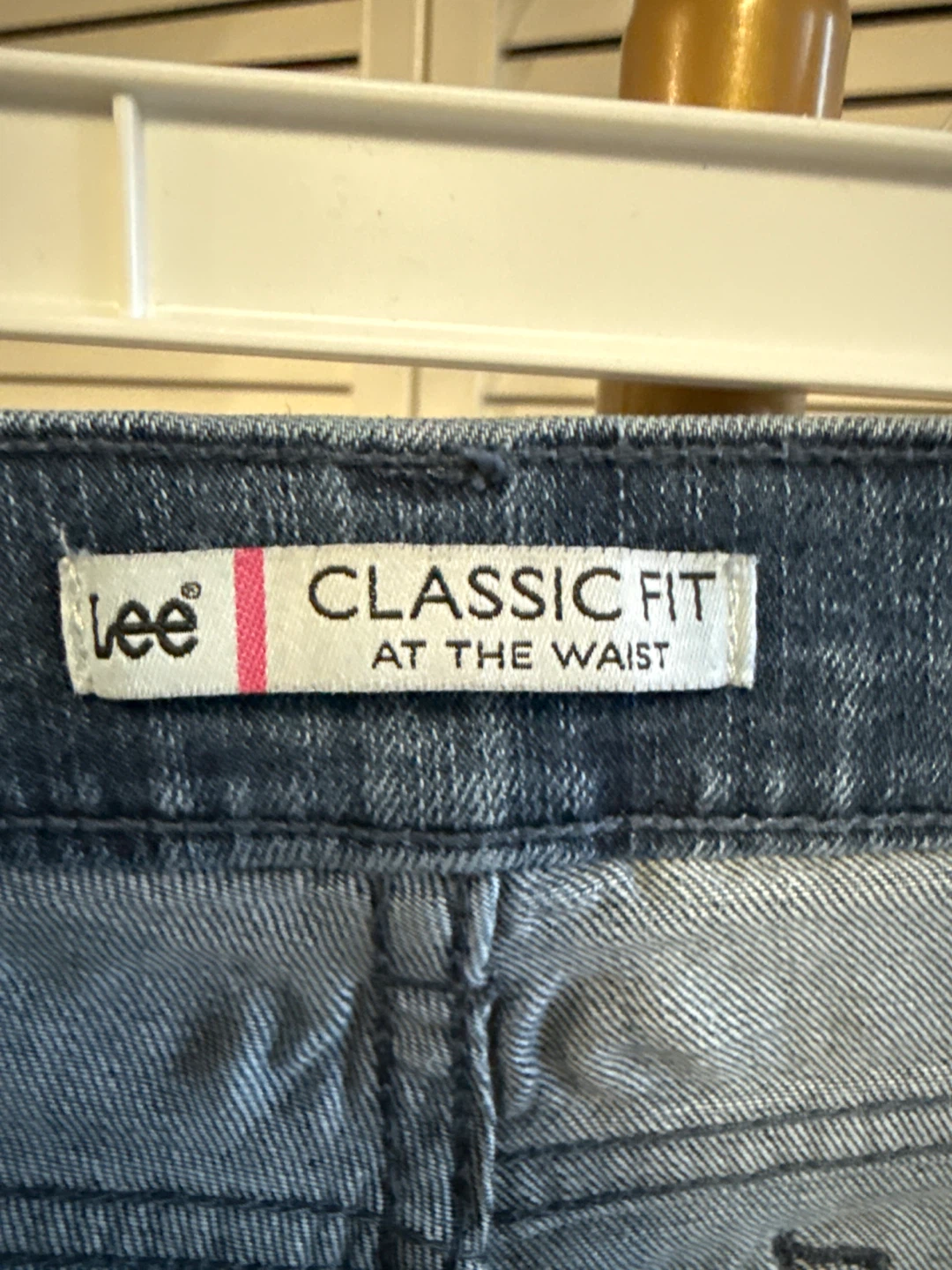 Lee Classic Fit Women's Blue Jeans with Embroidered Pockets - photo 5
