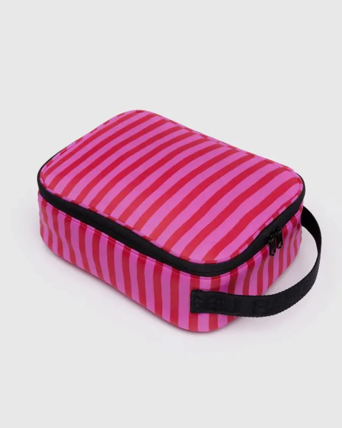 Baggu: Puffy Lunch Box (Pink Stripe)