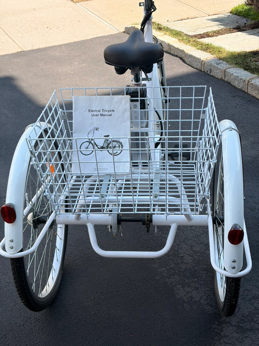 Adult Electric Tricycle with Large Basket - photo 4