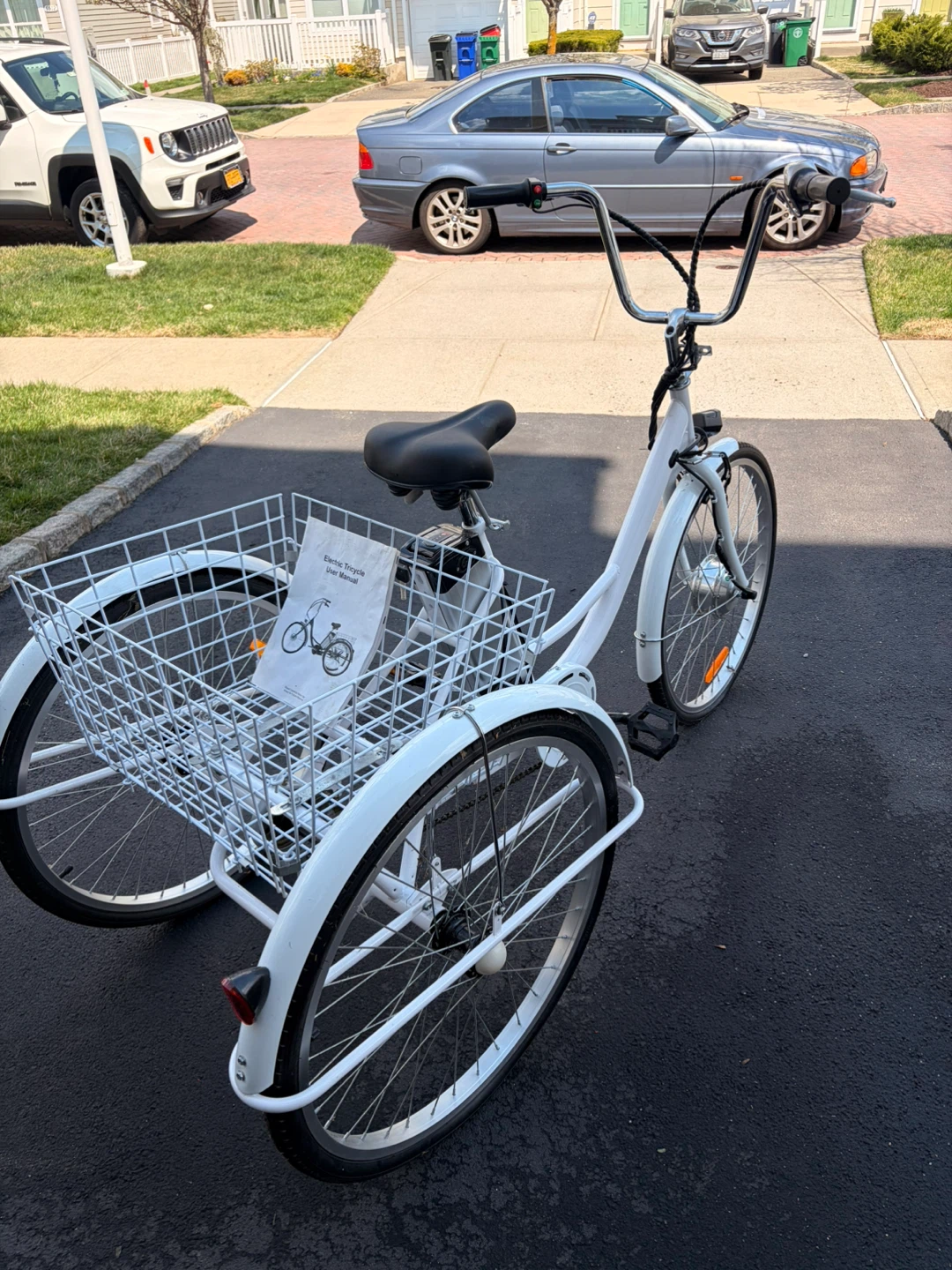 Adult Electric Tricycle with Large Basket - photo 3