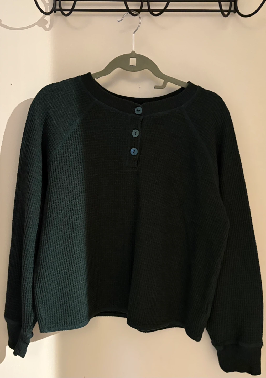 Women's Long Sleeve Henley Shirt
