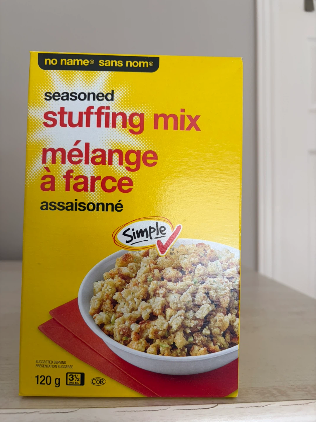 No Name Seasoned Stuffing Mix (120g)