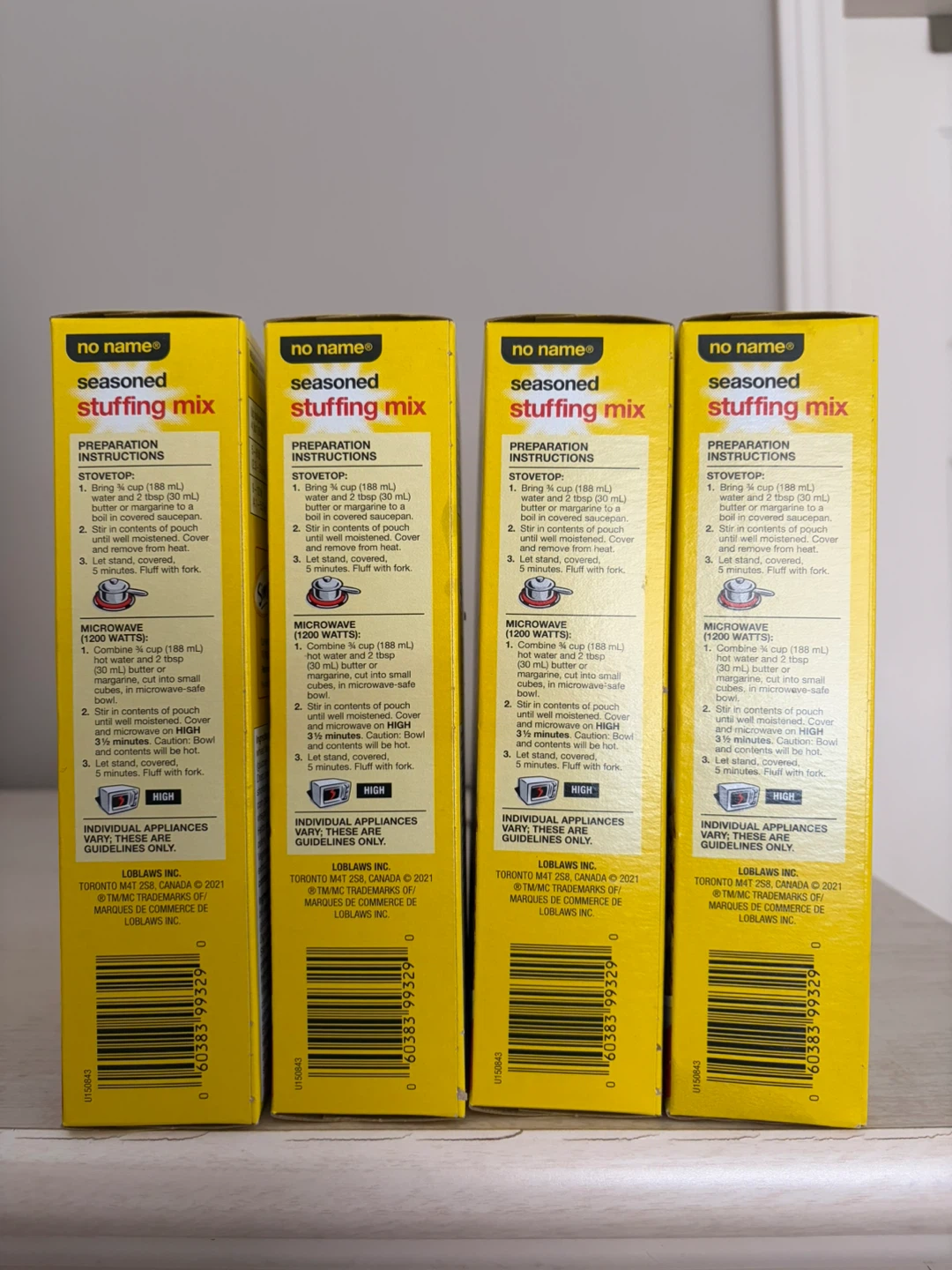 No Name Seasoned Stuffing Mix (120g) - photo 3