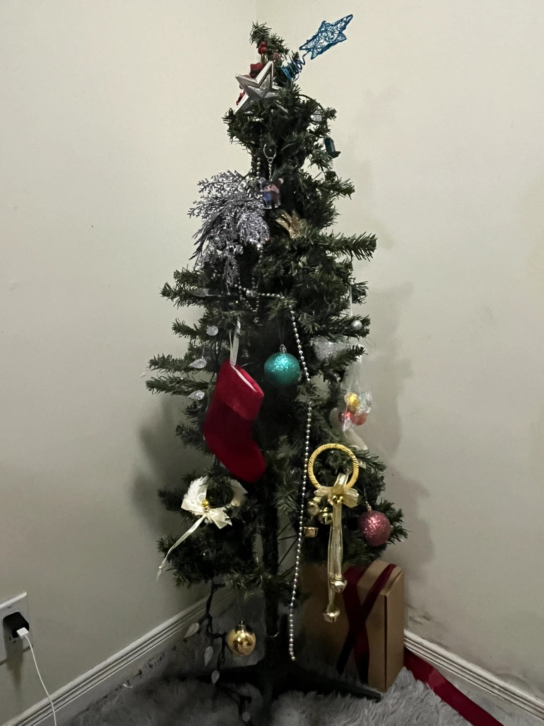 Artificial Christmas Tree with Decorations - photo 2